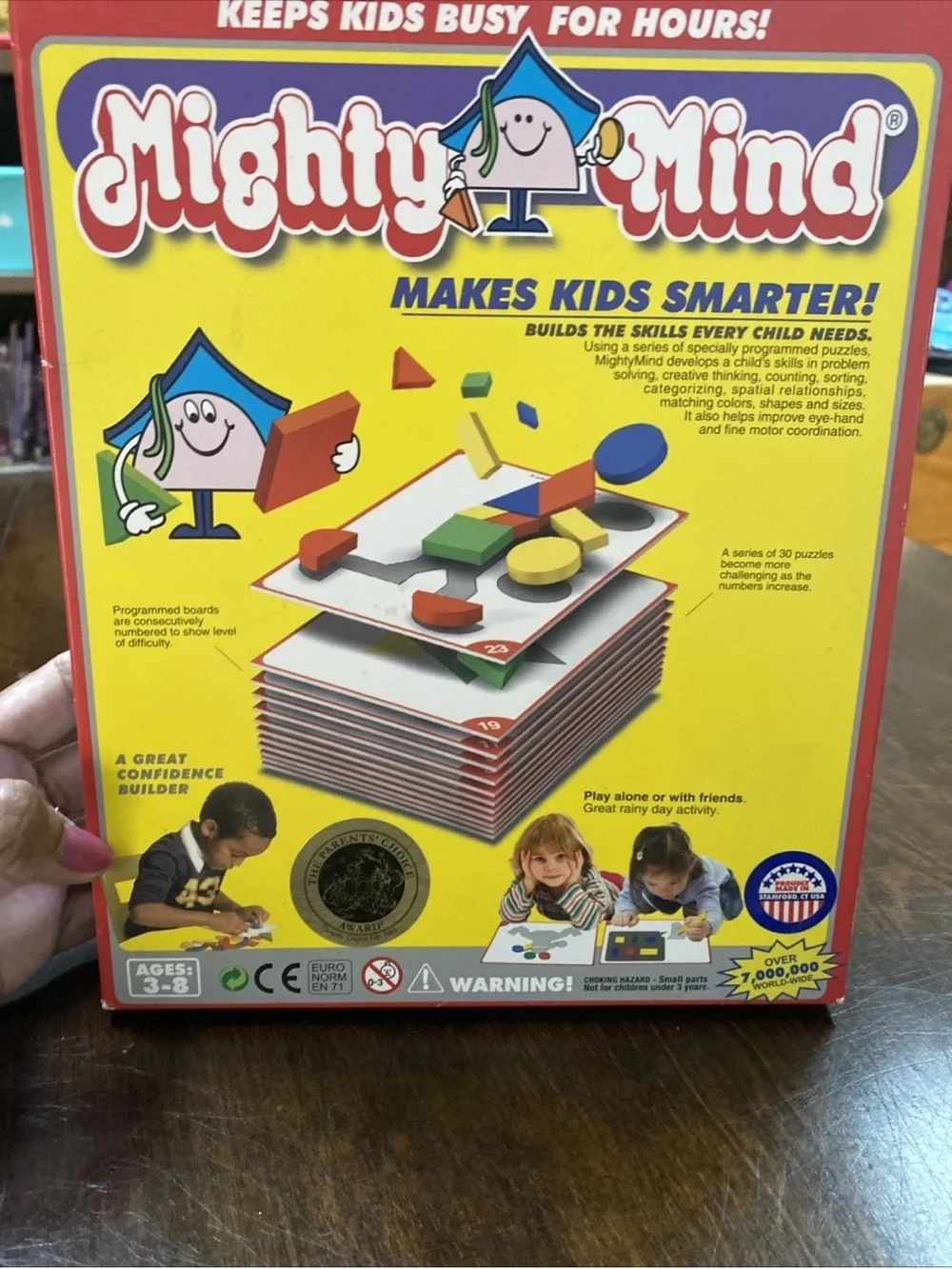 Kids Puzzle Game - Yellow Packaging